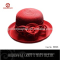 lady wholesale colorful bucket hat with flower